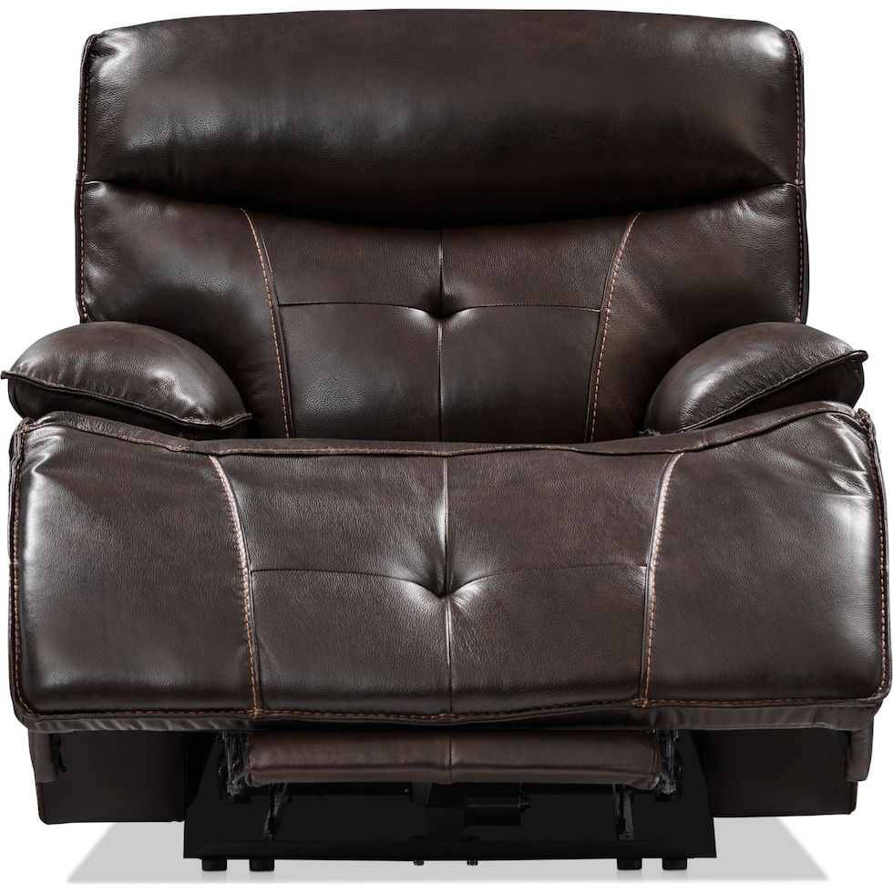 westgate dark brown recliner   