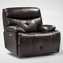 westgate dark brown recliner web   