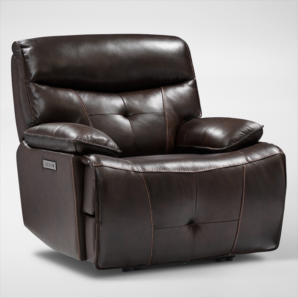 westgate dark brown recliner web   