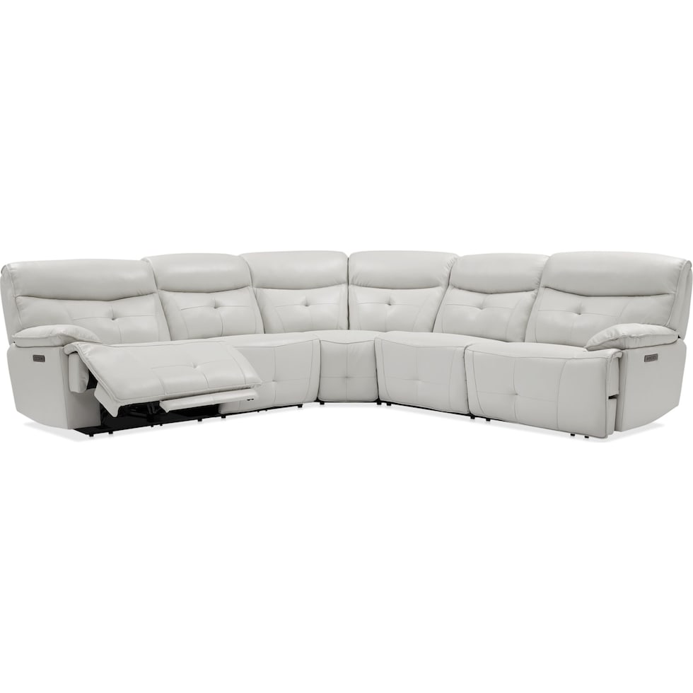 westgate gray sectional   