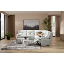 westgate gray sectional   