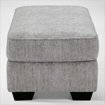 westin lake gray ottoman   