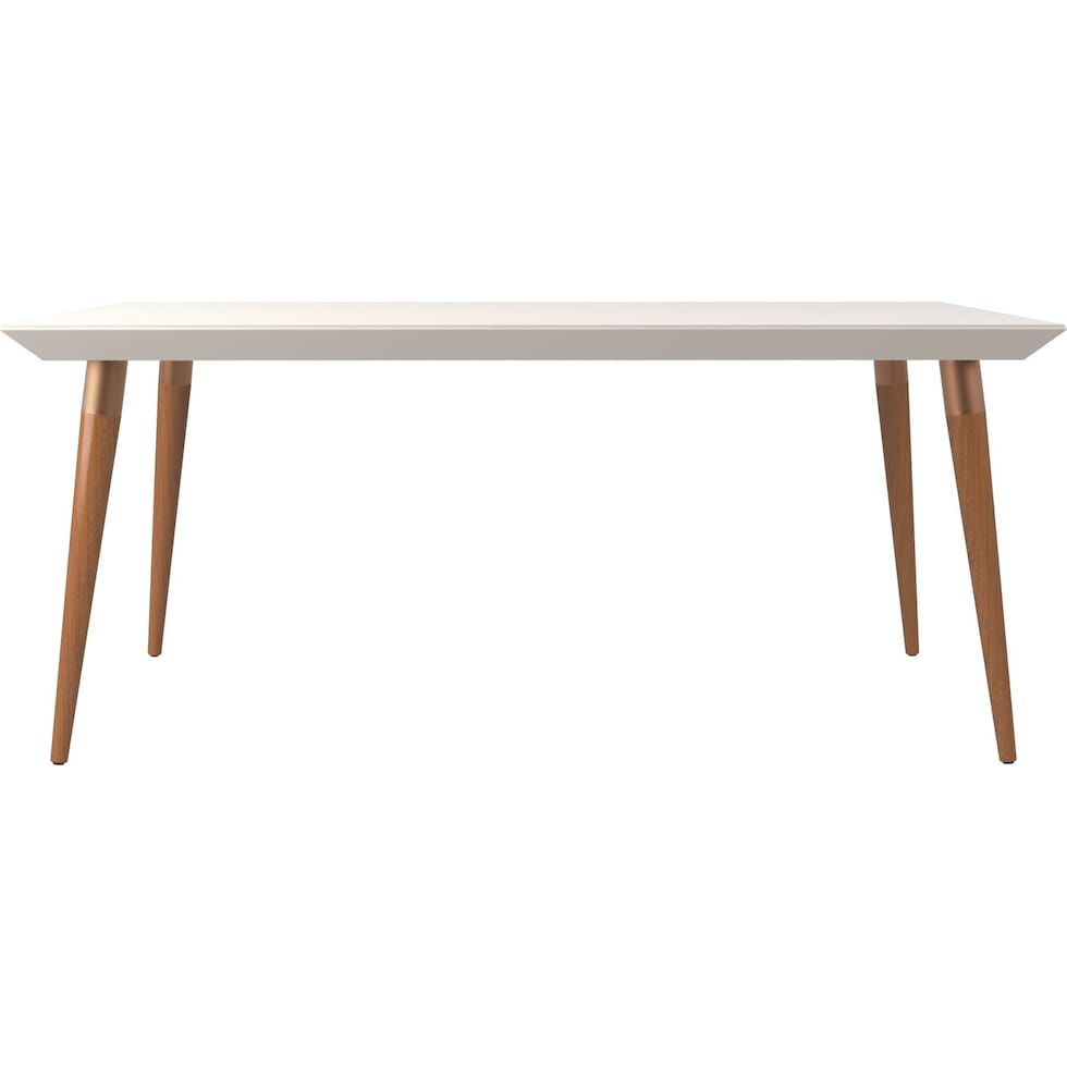westin off white maple dining table   