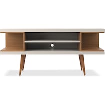 westin off white maple tv stand   