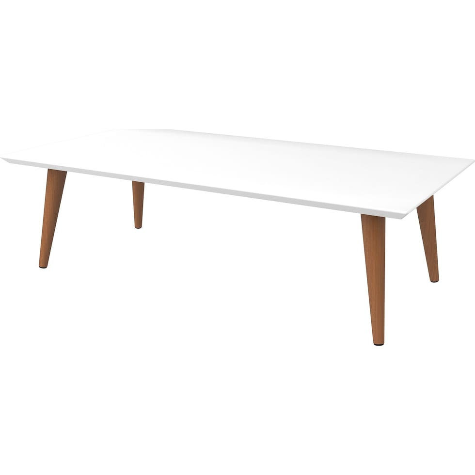 westin white coffee table   