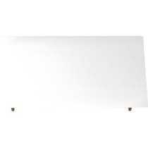westin white coffee table   