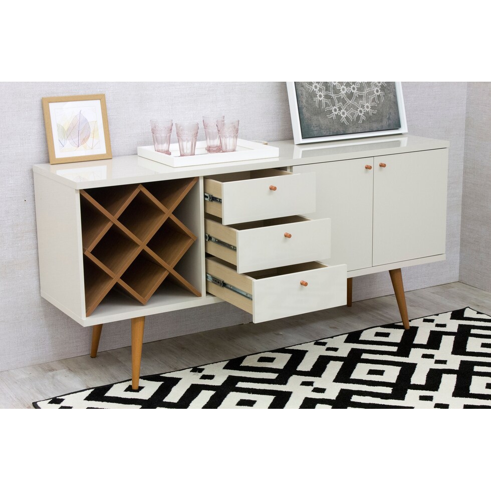 westin white dresser   