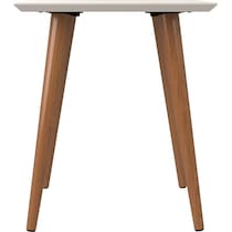 westin white end table   