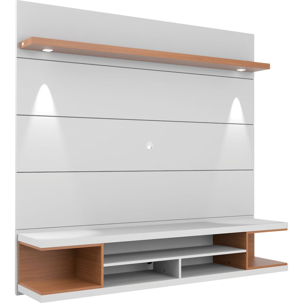 westin white entertainment wall unit   