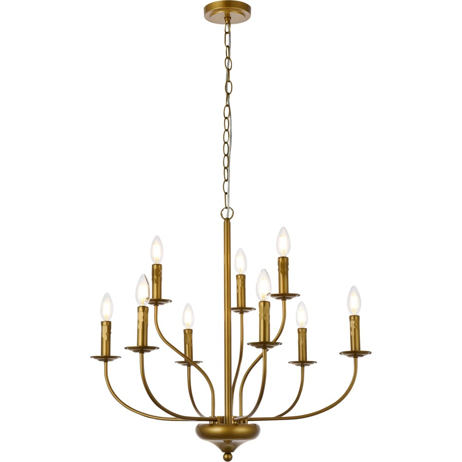 westley gold chandelier   
