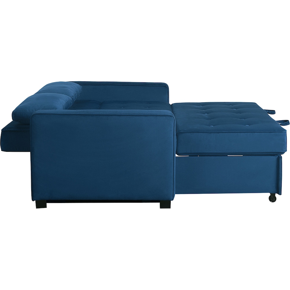 westly blue sofa bed   