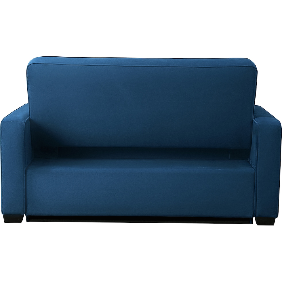 westly blue sofa bed   