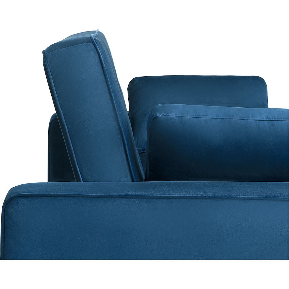 westly blue sofa bed   