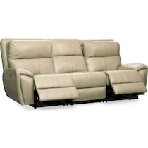weston white  pc power reclining living room   