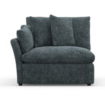 westport blue left facing chair   