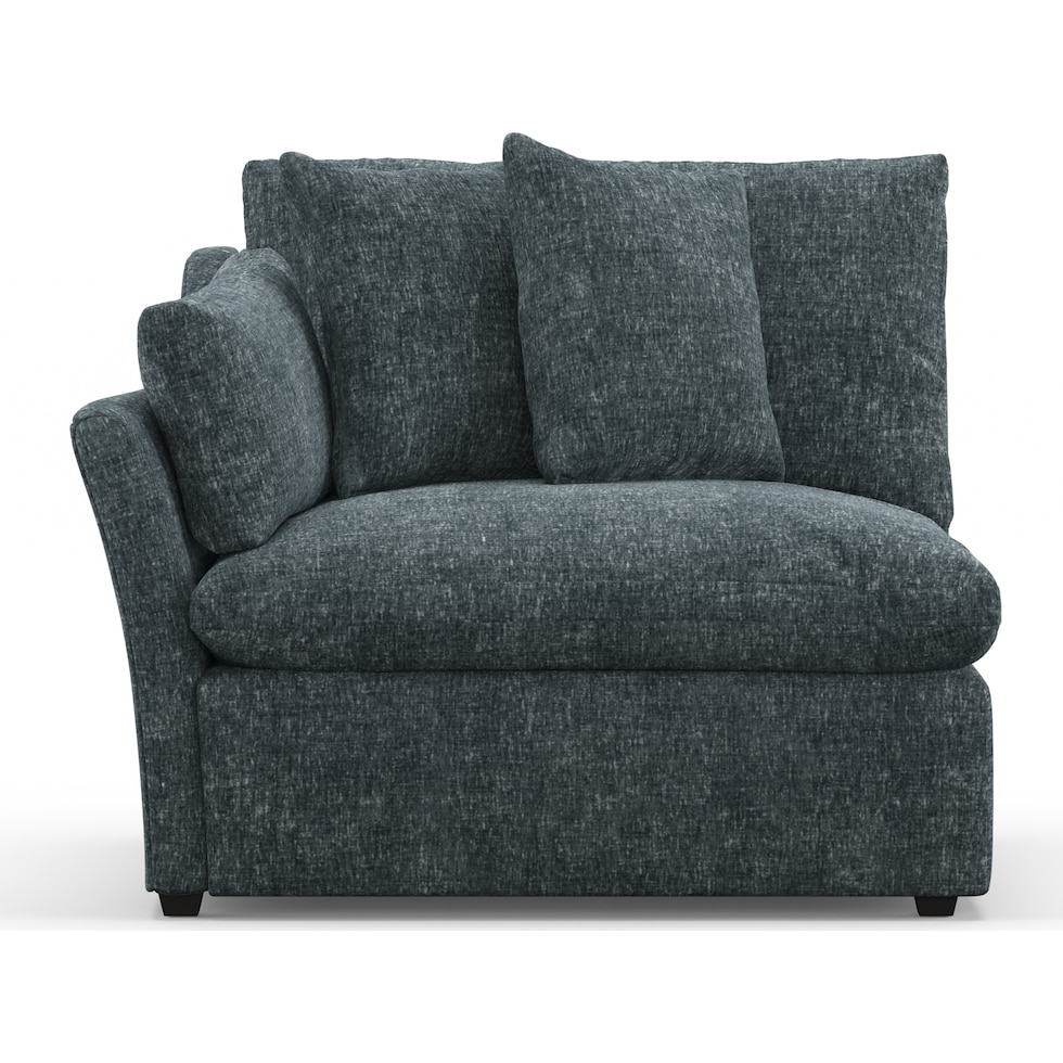westport blue left facing chair   