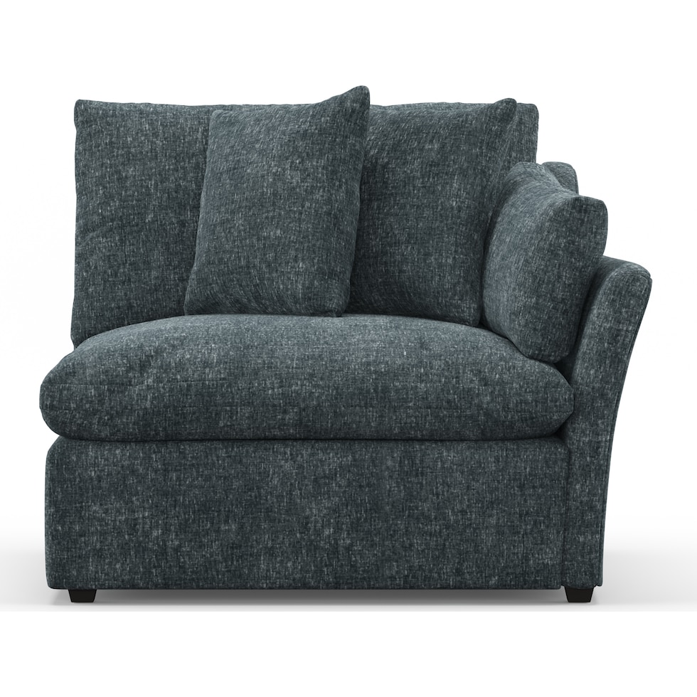westport blue right facing chair   