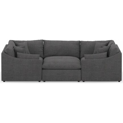 Westport 6 Piece Pit Sectional American Signature Furniture Westport 6 Piece Pit Sectional, 6 Piece Modular Pit Sectional Sofa