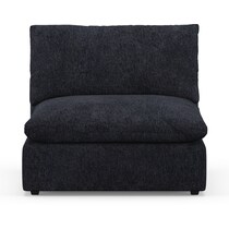 westport gray armless chair   
