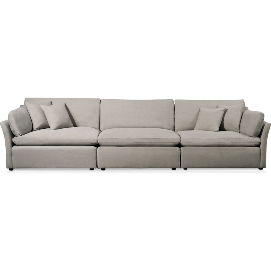 westport gray sofa   