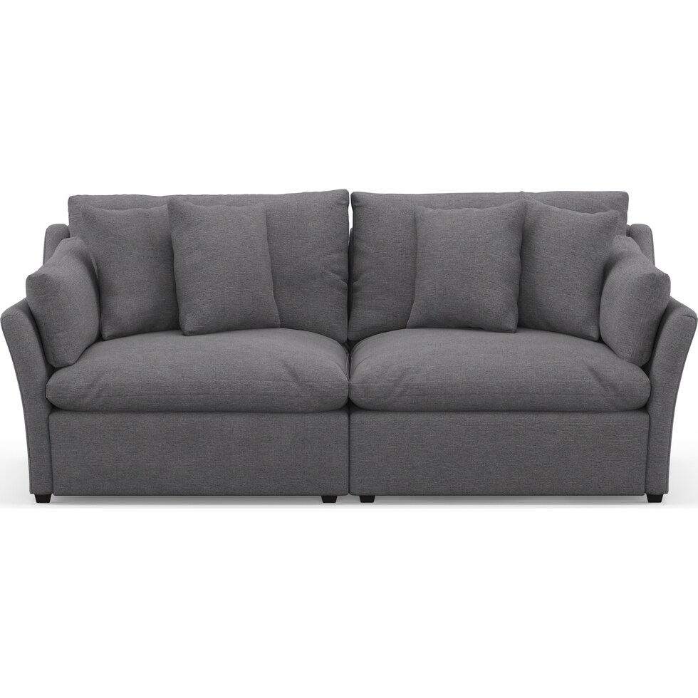 westport gray sofa   