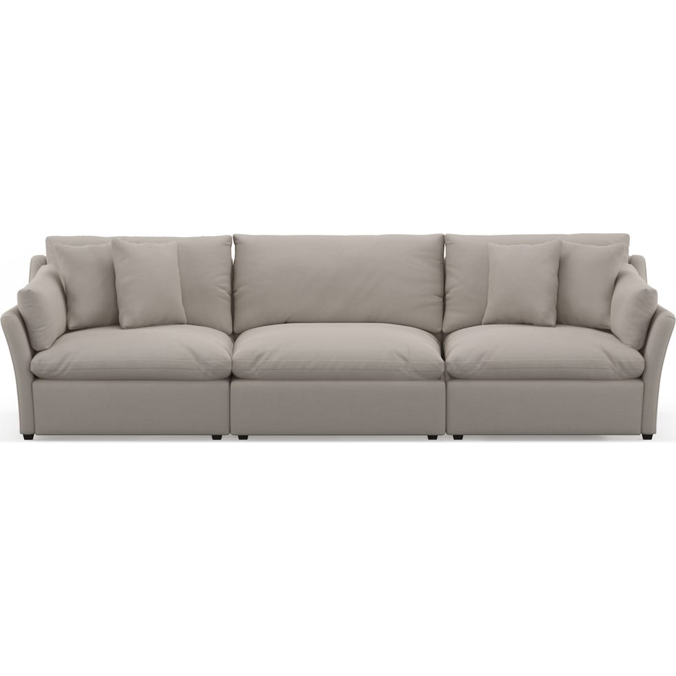 westport gray sofa   
