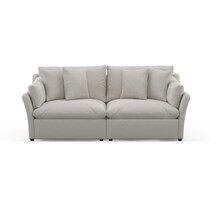 westport gray sofa   