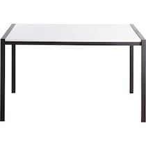 wheaton white dining table   