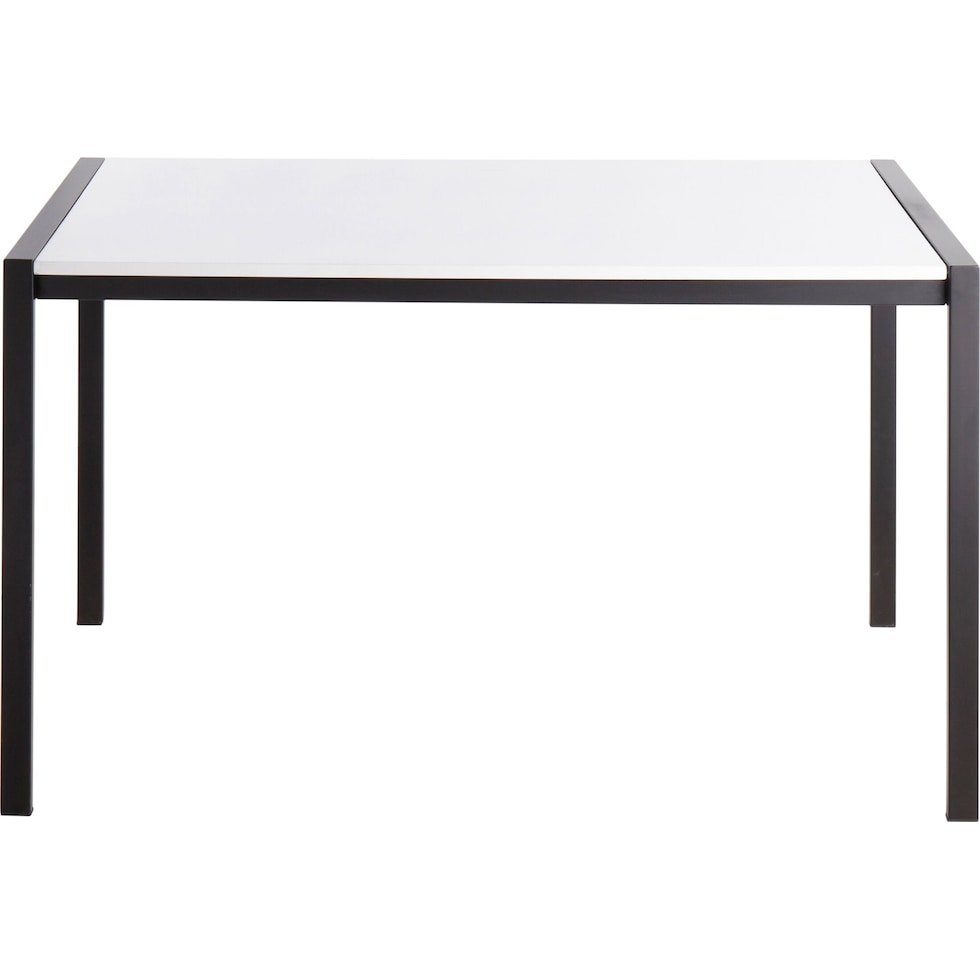 wheaton white dining table   