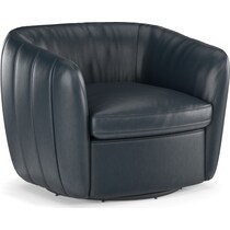 wheeler blue accent chair   