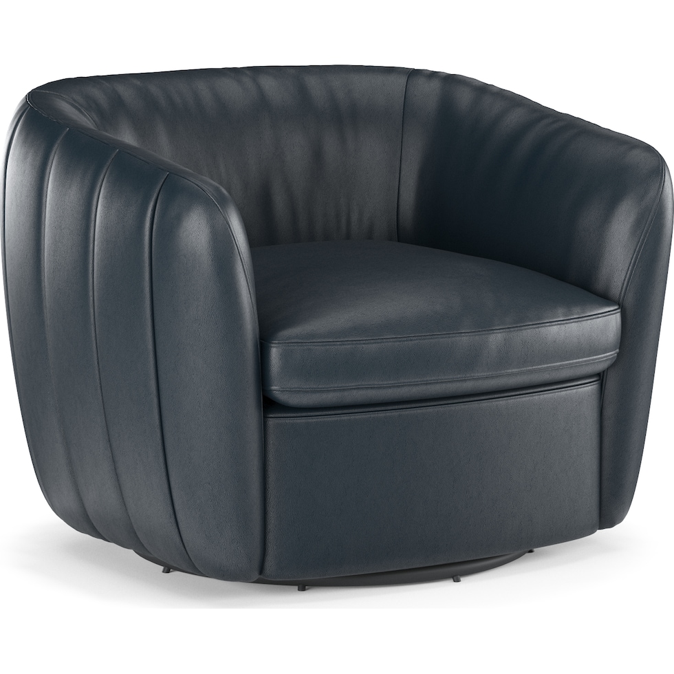 wheeler blue accent chair   