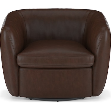 Wheeler Swivel Accent Chair