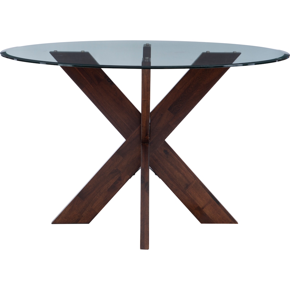 whitaker dark brown  pc dining room   