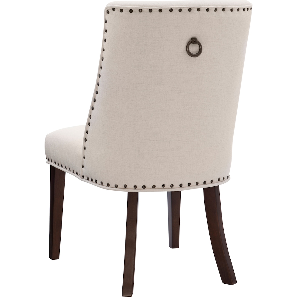 whitaker dark brown dining chair   