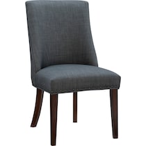 whitaker gray dining chair   