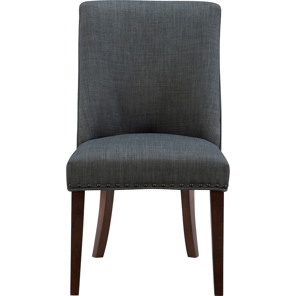 whitaker gray dining chair   