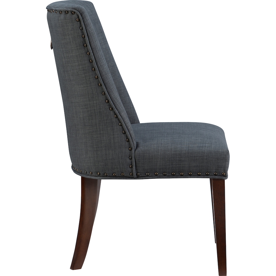 whitaker gray dining chair   