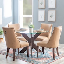 whitaker light brown chair   