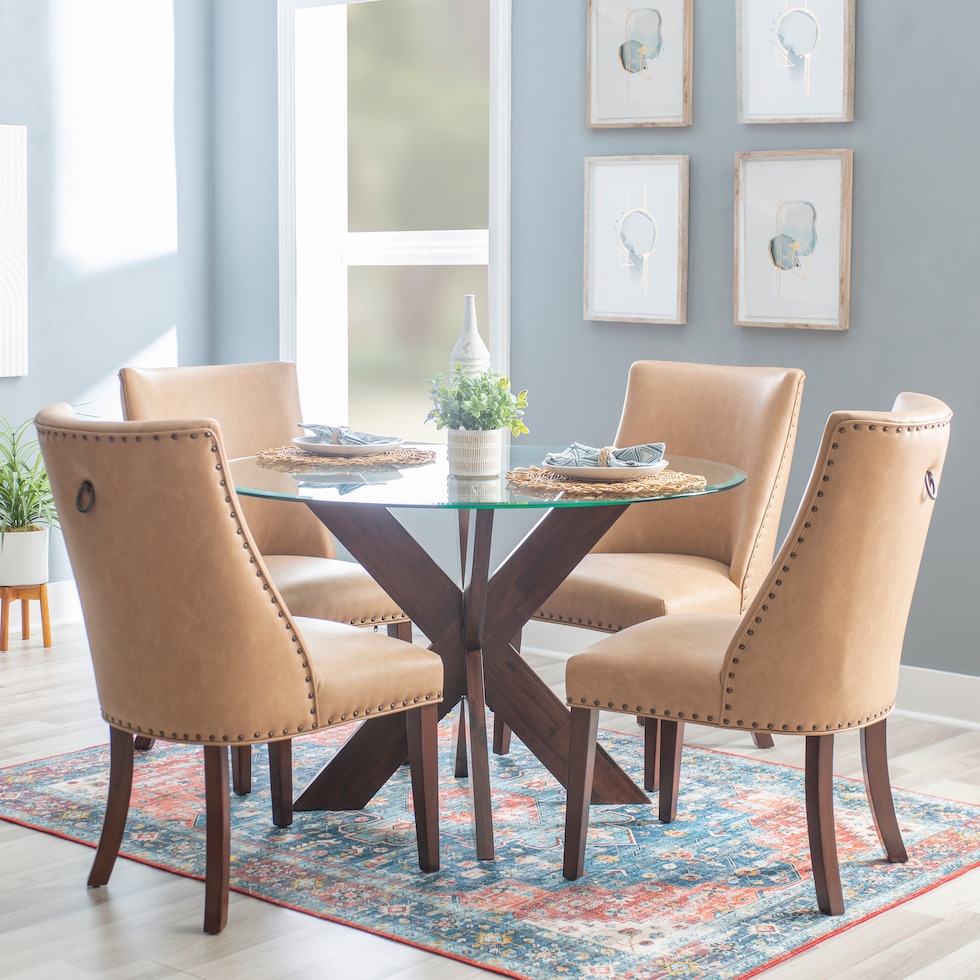 whitaker light brown chair   