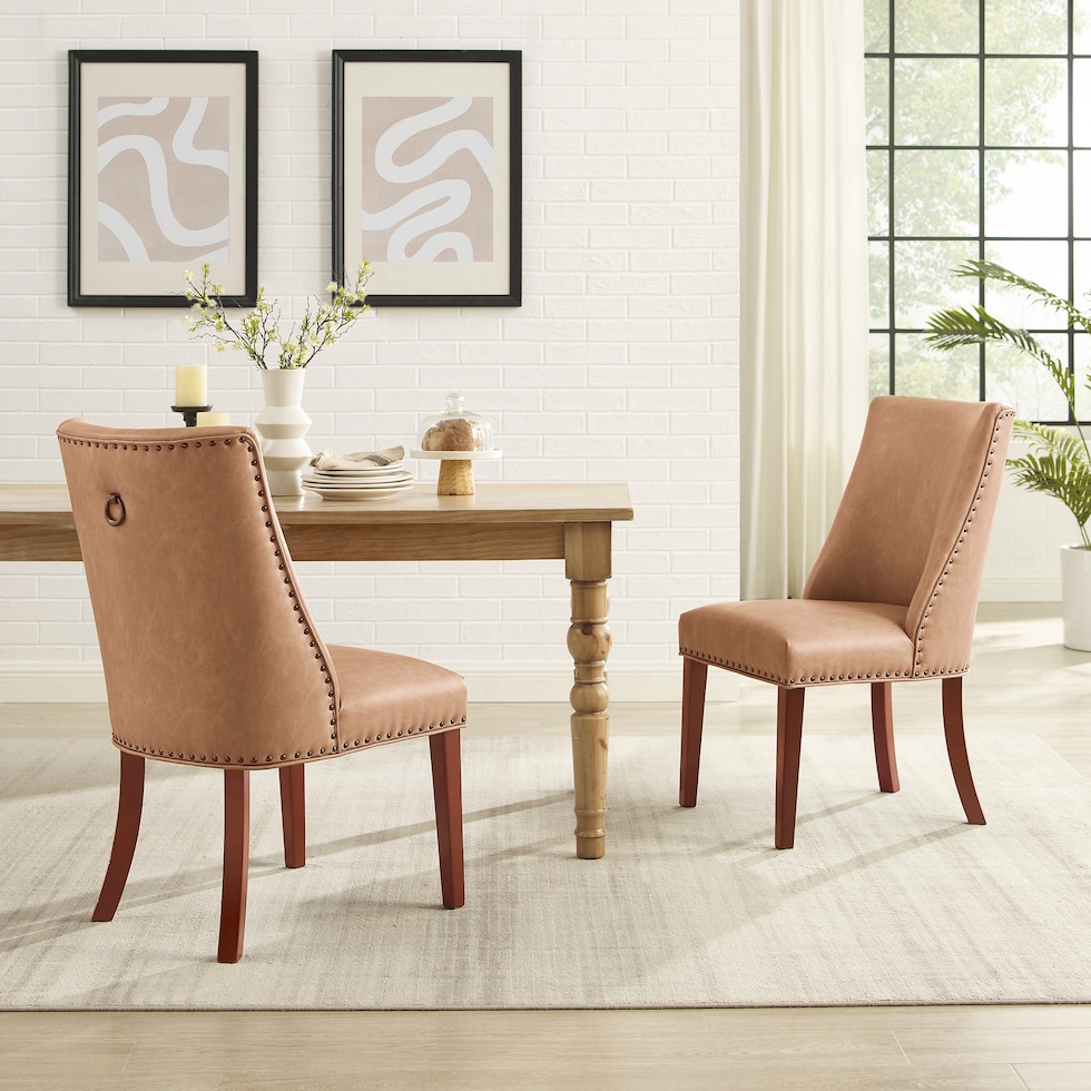 whitaker light brown chair   