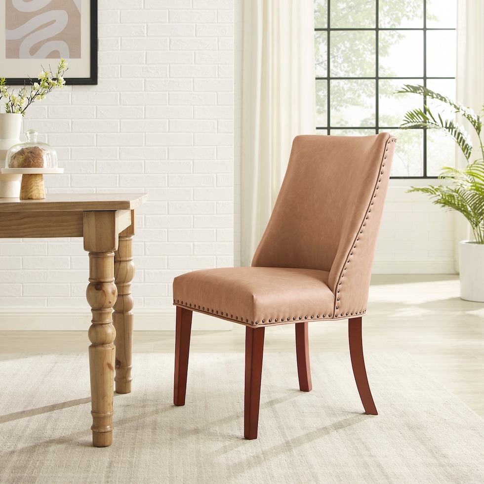 whitaker light brown chair   