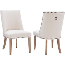 whitaker light brown dining chair   