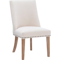 whitaker light brown dining chair   