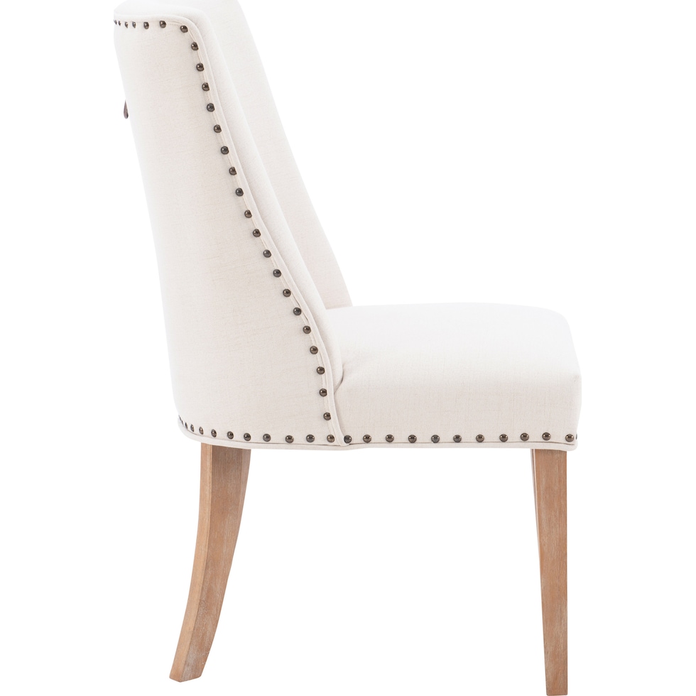 whitaker light brown dining chair   
