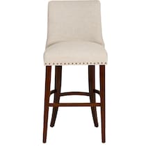 whitaker natural espresso bar stool   