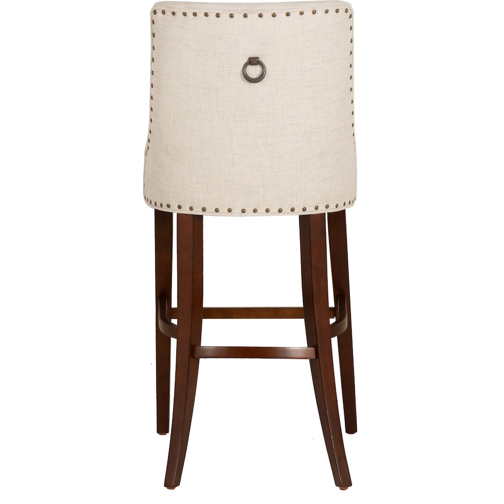 whitaker natural espresso bar stool   