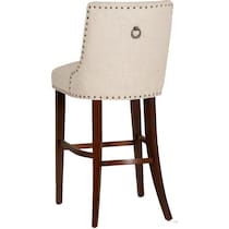 whitaker natural espresso bar stool   