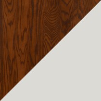 white and brown swatch  