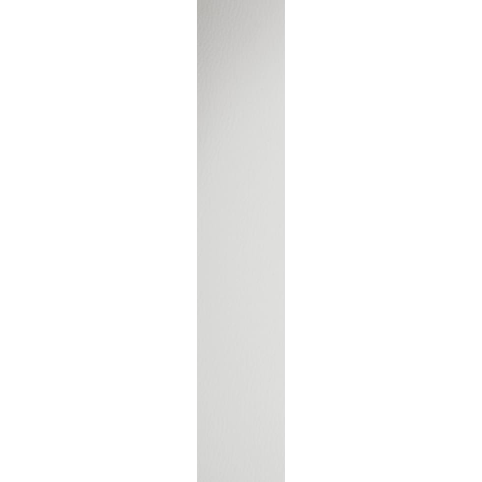 white and chrome swatch  