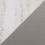 white marble gray black legs swatch  
